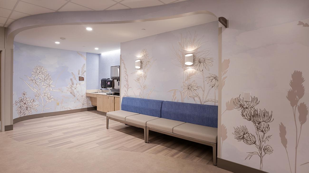 Sitting Area at MU Health Care Birthing Center